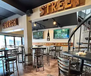 interior at Church Street Tavern